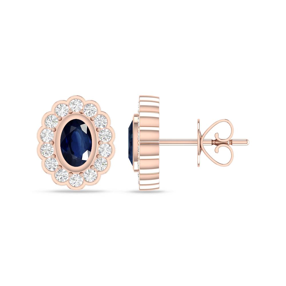 Rose Gold - Sapphire